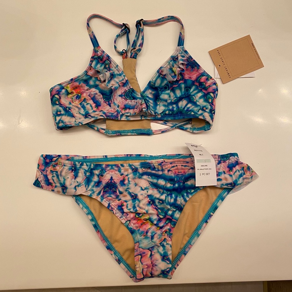 NWT- Girls Reef Two piece bikini